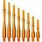 Tiges Cosmo Darts Fit Tiges Gear Hybrid - Clear Orange - Spinning