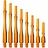 Tiges Cosmo Darts Fit Tiges Gear Hybrid - Clear Orange - Locked