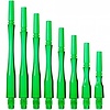 Cosmo Darts Tiges Cosmo Darts Fit Tiges Gear Slim - Clear Green - Spinning