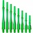 Tiges Cosmo Darts Fit Tiges Gear Hybrid - Clear Green - Spinning