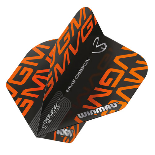 Winmau Ailette Winmau Prism Delta MVG Design Black/Orange