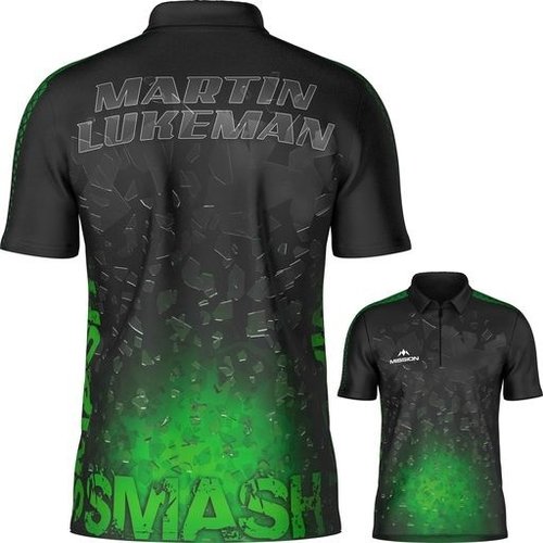 Mission Chemise de Fléchettes Mission Martin Lukeman Green Smash