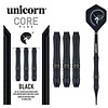 Unicorn Unicorn Core Plus Win Shape 1 Brass Soft Tip - Black - Fléchettes pointe Plastique