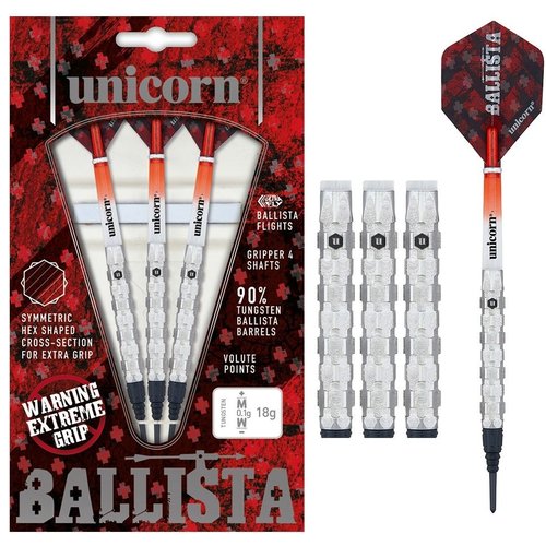 Unicorn Unicorn Ballista 1 70% Soft Tip - Fléchettes pointe Plastique