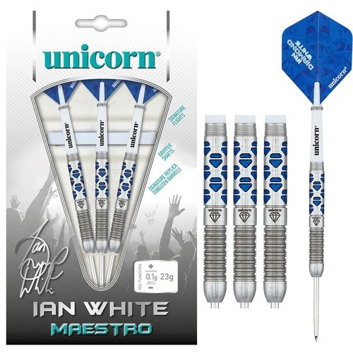 Unicorn Unicorn Ian White Maestro Phase 2 90% - Fléchettes pointe Acier