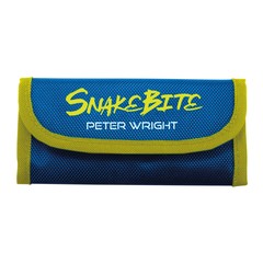 Red Dragon Snakebite Tri-Fold Wallet - Blue & Yellow