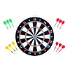 Longfield Darts Jeu de fléchettes magnétique/papier double face pour enfants