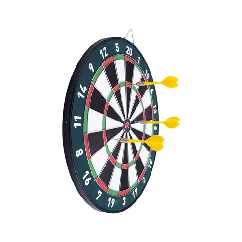 Longfield Darts Jeu de fléchettes magnétique/papier double face pour enfants