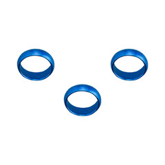 KOTO Aluminium Flight Lock Rings Blue