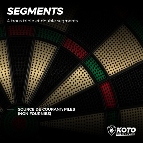 KOTO Cible Flechette Electronique KOTO Soft 590
