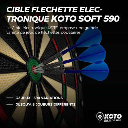 KOTO Cible Flechette Electronique KOTO Soft 590