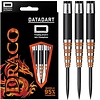 DATADART DATADART Draco 95% Black PVD Orange - Fléchettes pointe Acier