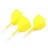 Ailette Cuesoul - ROST T19 Integrated Dart Flights - Big Wing - Yellow Clear