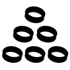 L-Style L Rings - Black