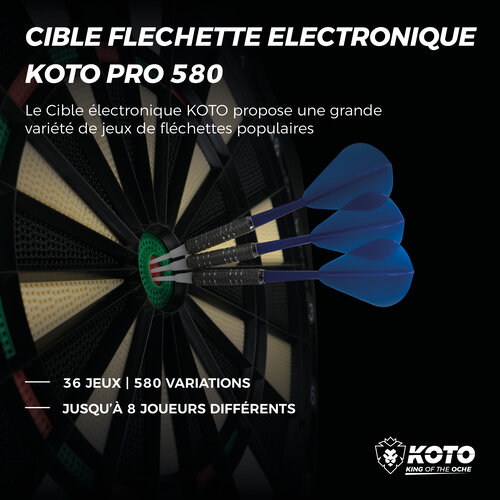 KOTO Cible Flechette Electronique KOTO Pro 580