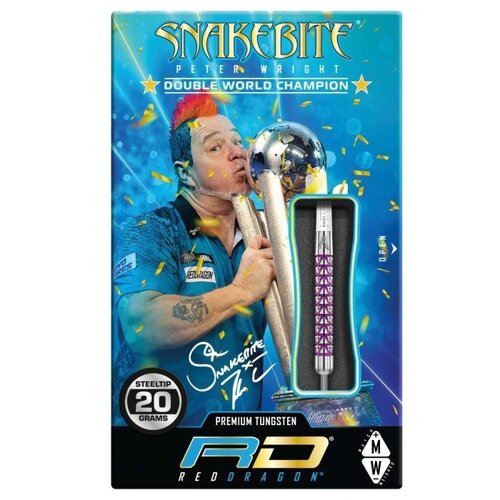 Red Dragon Red Dragon Peter Wright Snakebite Vyper 90% - Fléchettes pointe Acier