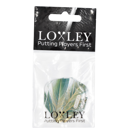 Loxley Ailette Loxley Feather Green & Gold NO6