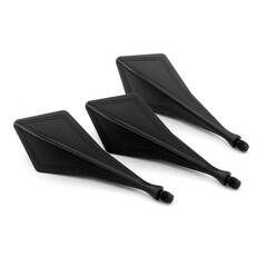 Ailette Cuesoul - TRAJ AK8 Integrated Dart Flights - Diamond Shape - Black