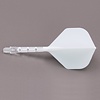 CUESOUL Ailette Cuesoul - ROST T19 Integrated Dart Flights - Standard Shape - Clear White