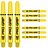 Tiges Target Pro Grip 3 Set Yellow