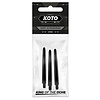 KOTO Tiges KOTO PVC Dart Tiges Black