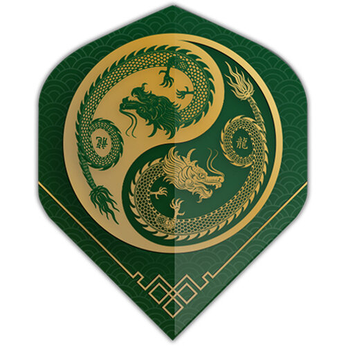 Dartshopper Ailette Dartshopper Dragon Green NO2