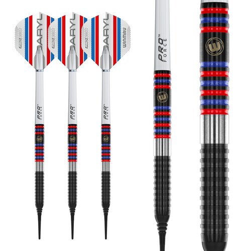 Winmau Winmau Daryl Gurney 85% Soft Tip - Fléchettes pointe Plastique