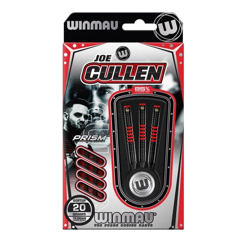 Winmau Winmau Joe Cullen 85% Soft Tip - Fléchettes pointe Plastique