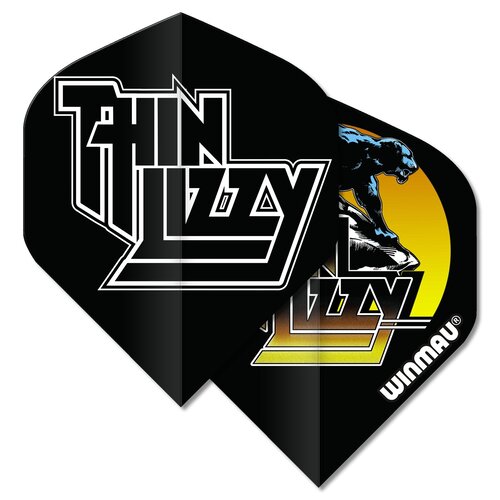 Winmau Ailette Winmau Thin Lizzy Black