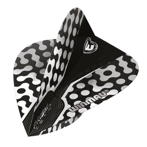 Winmau Ailette Winmau Prism Zeta Kite Black/White