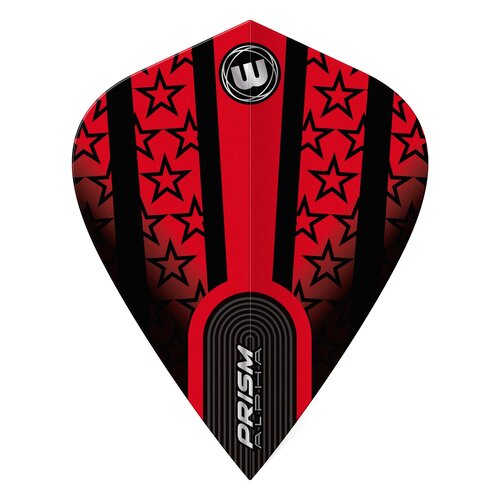 Winmau Ailette Winmau Prism Alpha Kite Red/Black