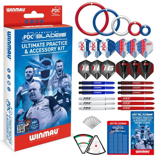 Winmau Winmau PDC Ultimate Practice & Accessoire Kit