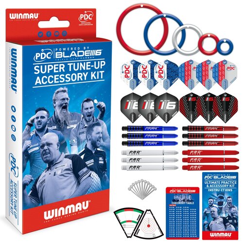 Winmau Winmau PDC Ultimate Practice & Accessoire Kit