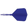 CUESOUL Ailette Cuesoul ROST T19 Integrated Dart Flights Big Wing Carbon Blue