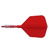 CUESOUL Ailette Cuesoul ROST T19 Integrated Dart Flights Big Wing Carbon Red