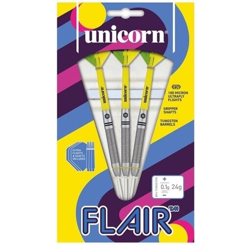 Unicorn Unicorn Flair 5 80% - Fléchettes pointe Acier