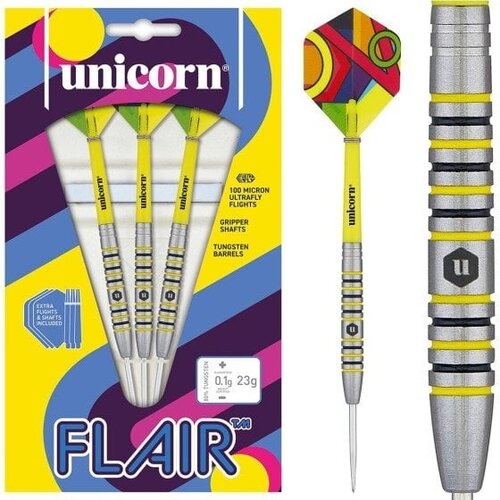 Unicorn Unicorn Flair 4 80% - Fléchettes pointe Acier