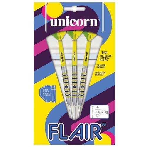 Unicorn Unicorn Flair 4 80% - Fléchettes pointe Acier