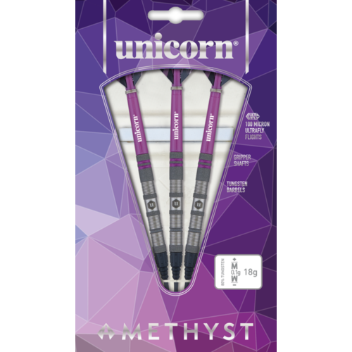 Unicorn Unicorn Amethyst 1 80% Soft Tip - Fléchettes pointe Plastique