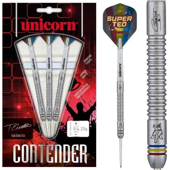 Fléchettes Unicorn Core Plus Laiton Rose Pointe Acier - Set Mixte Qualité Premium