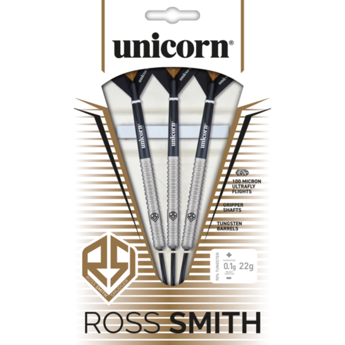 Unicorn Unicorn Ross Smith Natural 90% - Fléchettes pointe Acier