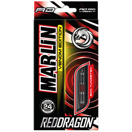 Red Dragon Red Dragon Marlin Venom 90% - Fléchettes pointe Acier