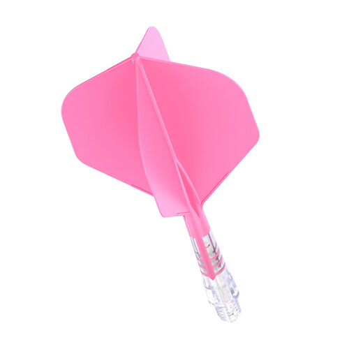 CUESOUL Ailette Cuesoul ROST T19 Integrated Dart Flights Big Standard Wing Carbon Pink