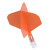 CUESOUL Ailette Cuesoul ROST T19 Integrated Dart Flights Small Standard Wing Carbon Orange