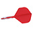 Ailette Cuesoul ROST T19 Integrated Dart Flights Small Standard Wing Carbon Red