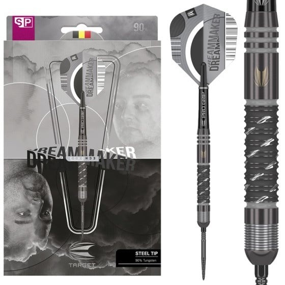 Target Dimitri van den Bergh x Echo Swiss Point 90 Fléchettes pointe
