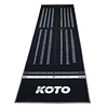 KOTO Tapis KOTO Carpet Check Out Gris 285 x 80 cm