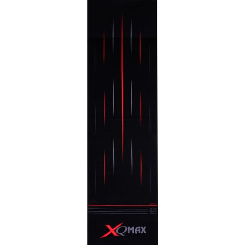 XQMax Darts Tapis XQ Max Carpet Black Red 285x80