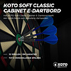 Deuxième chance [Deuxième chance] Cible Flechette Electronique KOTO Soft Classic Cabinet