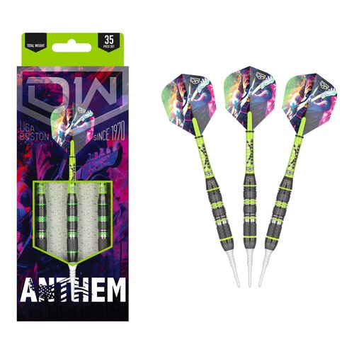 DW Original DW Anthem Stainless Steel Soft Tip - Fléchettes pointe Plastique